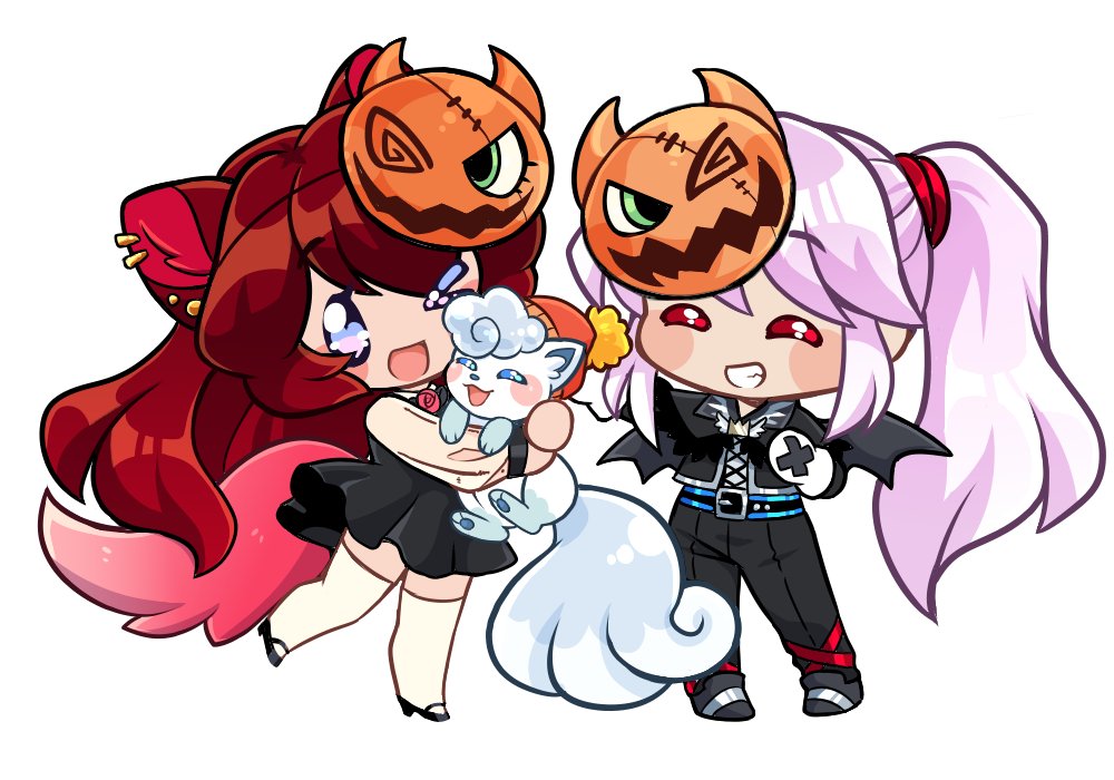 Miss_mossball's tweet photo. Today's featured commission is a chibi comm I did for @rose_sayumi <3
#halloween #sayumirose #vulpix #pokemon #ittybitchibicommission #ittybitchibi #doodleheaven #couple #friends #cute #chibi https://t.co/qpxwGxMyGO