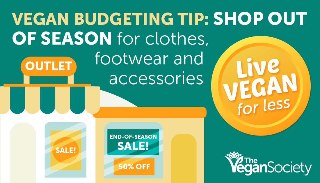 TheVeganSociety's tweet photo. Did you know buying clothes in the off-season is a great hack to get items much cheaper?
Prep for next year by purchasing a swimsuit on sale now instead of in the spring! 👛👙
For more budget-friendly clothing tips, check out this blog: https://t.co/xMNJ4q9bjx
#LiveVeganForLess https://t.co/NGHZVGQBza