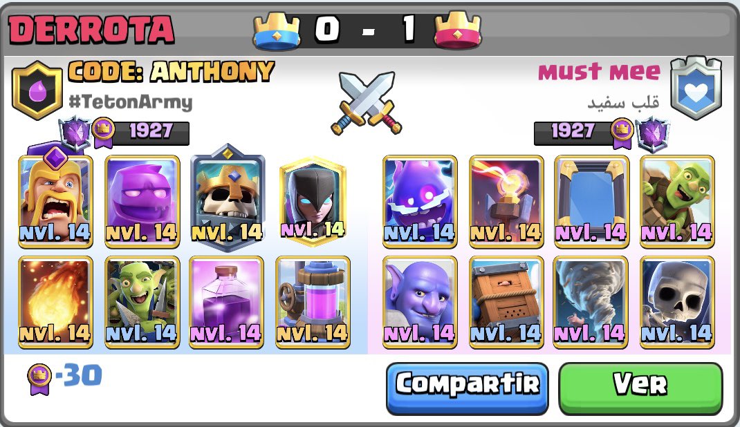 AnthonyD_Angelo's tweet photo. La persona en Supercell encargada del emparejamiento me tiene que explicar muchas cosas https://t.co/BeVKgRa2uS