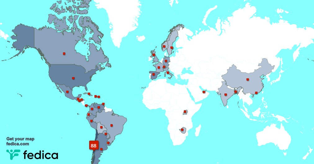 Tengo 2 nuevos seguidores, desde Suiza, y más durante la última semana fedica.com/!a_hollstein