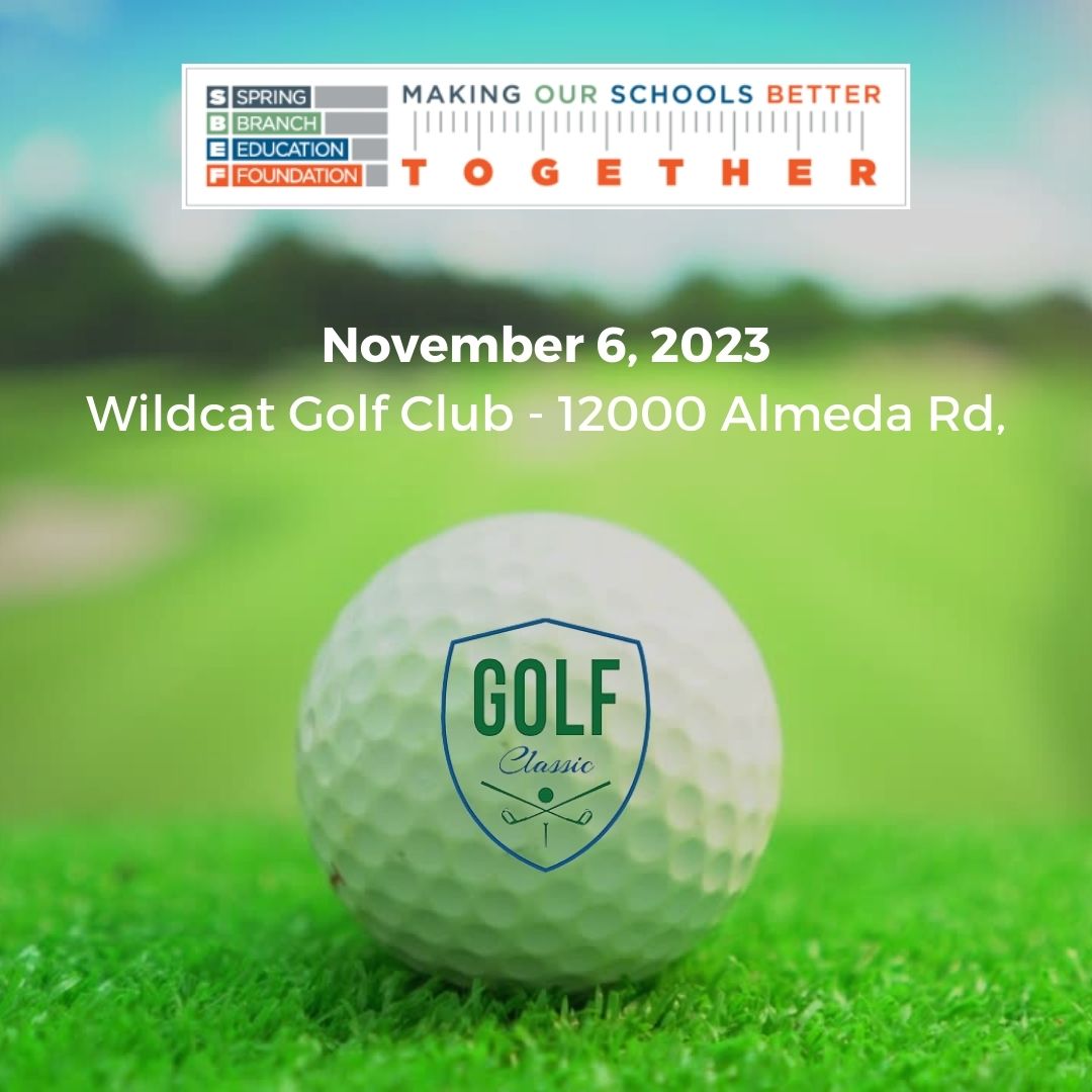 SBEF (@sbef4sbisd) on Twitter photo Golfers will gather at the Wildcat Golf Club on 11/6/23 to support Spring Branch Education Foundation and the students and teachers of <a href="/SBISD/">Spring Branch ISD</a>
⛳
Join us and register today.
⛳
sbef.ejoinme.org/2023GolfClassic Golfers will gather at the Wildcat Golf Club on 11/6/23 to support Spring Branch Education Foundation and the students and teachers of <a href="/SBISD/">Spring Branch ISD</a>
⛳
Join us and register today.
⛳
sbef.ejoinme.org/2023GolfClassic