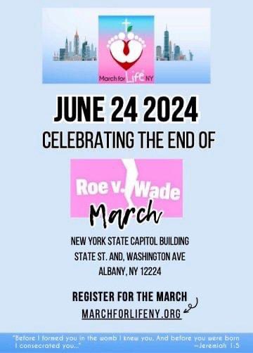 MARCH FOR LIFE N.Y. (@marchforlifeny) on Twitter photo 