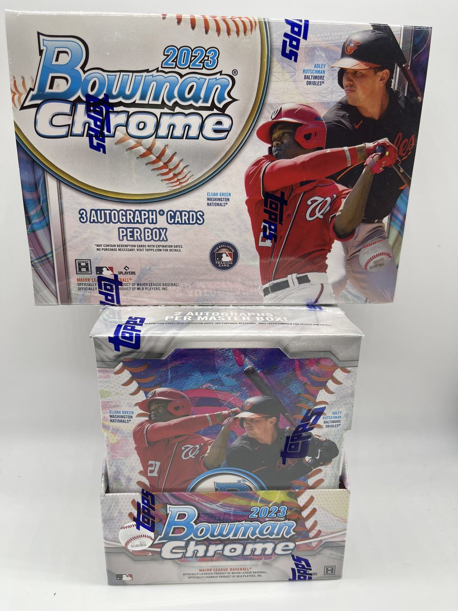 DJSchrum2's tweet photo. Last 8!!
~ Break Tonight 

🚨Brand New🚨
⚾️Bowman Chrome Mixer⚾️

5 Auto’s

$30 Per Random Team/Spot or 2/$58

Reply “IN” or “IN” x2 for multiple etc 
@Hobby_Connect 
@HobbyConnector 
@sports_sell https://t.co/0uH7pKkivm