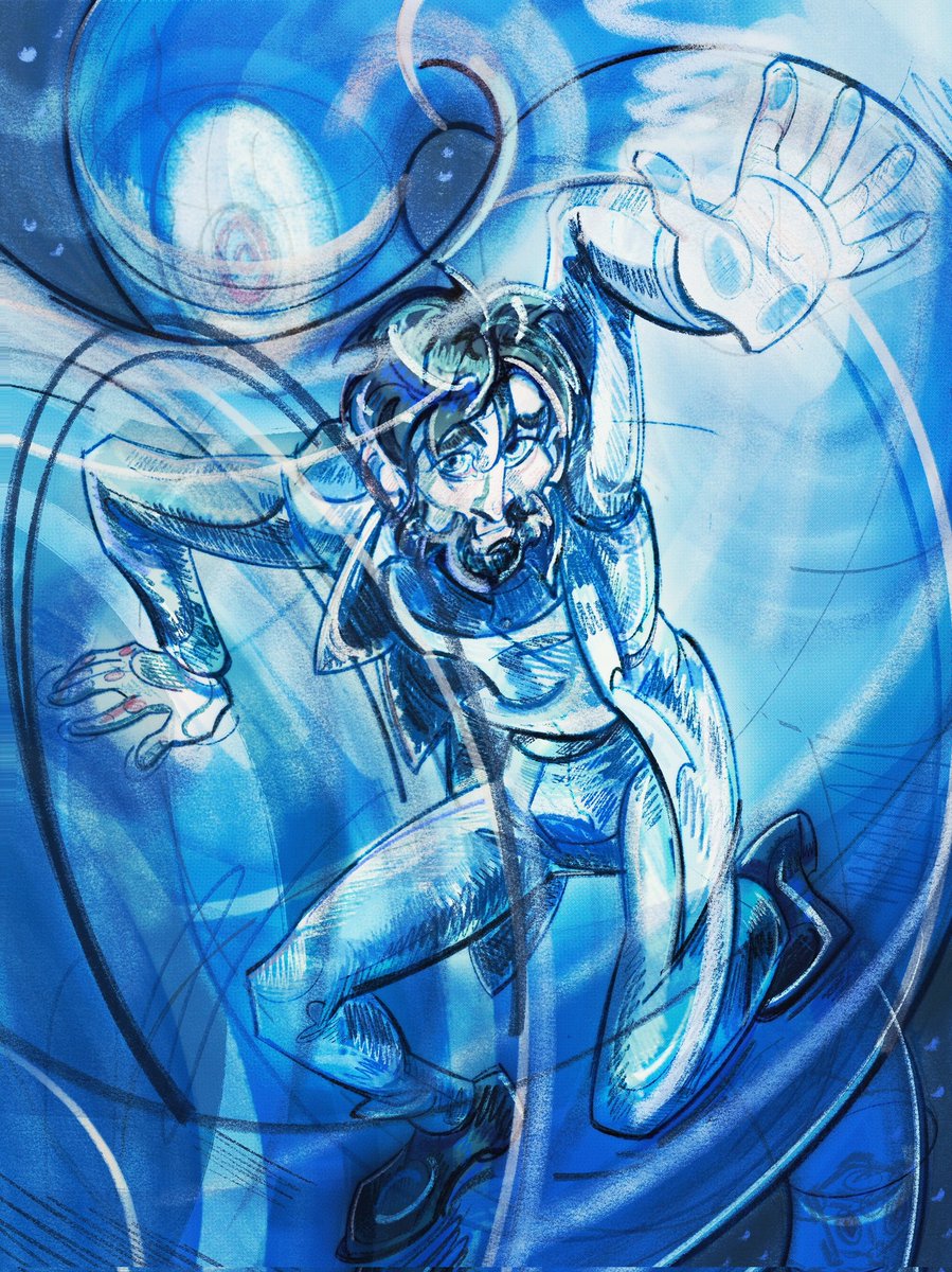 RedactedRachell's tweet photo. Some days ago I've had an opportunity to climb up a plastic slide that curved like a true Aperture pneumatic tube. After that I've travelled through a maze made of cubes. Feeling Doug on a spiritual level, I've decided to draw something.

#Portal #DougRattmann https://t.co/XqlFm2sZpZ