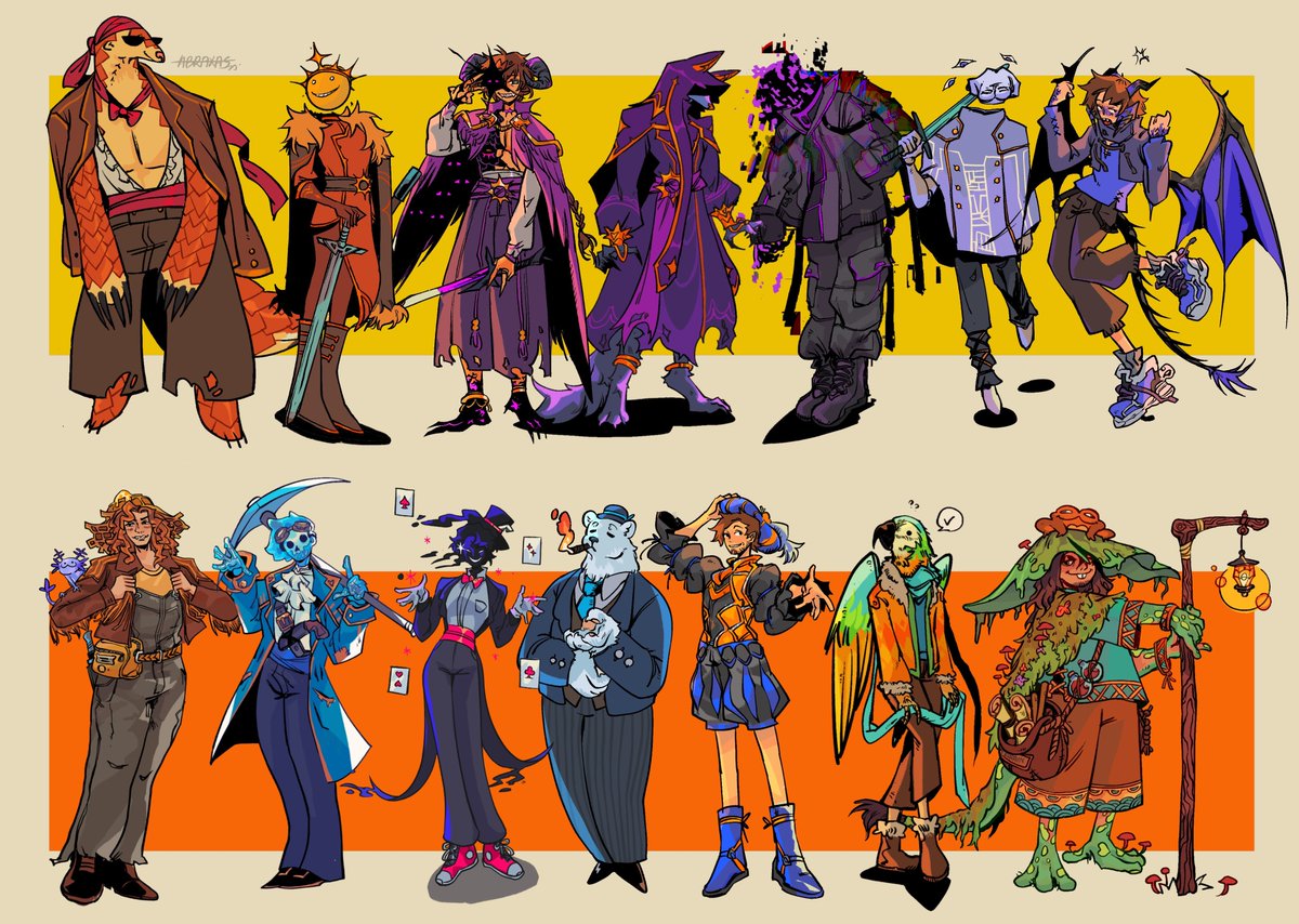 Jesteriisms's tweet photo. Ive been drawing all of Lifesteal SMP over the past 2 weeks! 

Just decided to collect all designs in one post for future reference, so sorry if some of them look different from each other!

#LifestealSMP #LifestealSMPFanart https://t.co/RV5tWsM56k