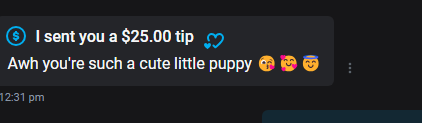 aw! thank you for subbing and tipping everyone!!! >w< shower me with tips and love like a good little
