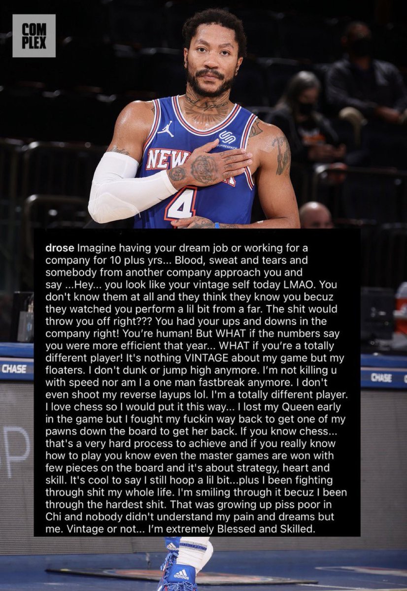 #Bulls Derrick Rose with a powerful message
