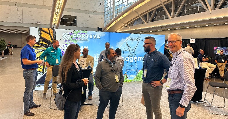 CortevaVegMgmt's tweet photo. Great presentation yesterday by Darrell Russell, @CortevaVegMgmt market development specialist and Matt Goff, @GeorgiaPower vegetation manager, at #TreesAndUtilities! ๐
For year-round info on #vegetationmanagement best practices, sign up for our Vistasยฎ newsletter.