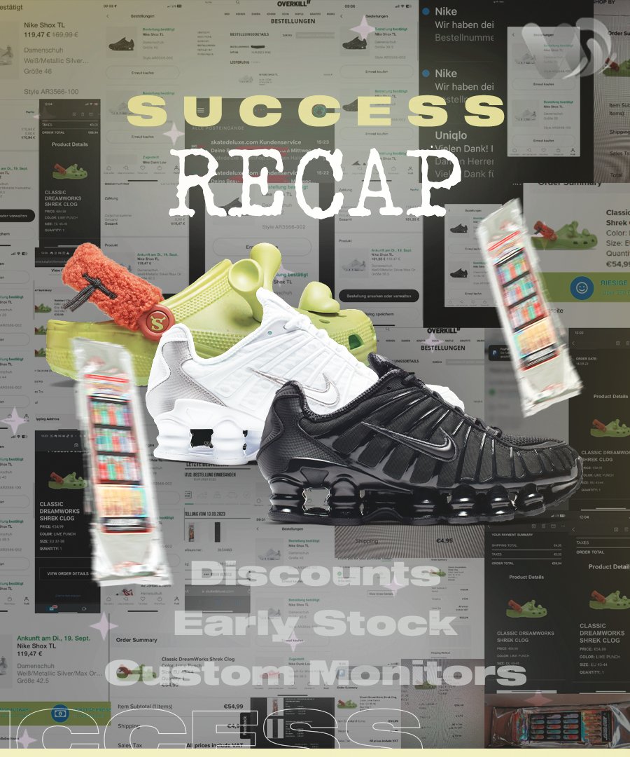 Success Recap!

Discounts ✔️
Early Stock ✔️
Custom Monitors ✔️

Join us now whop.com/warriorpings