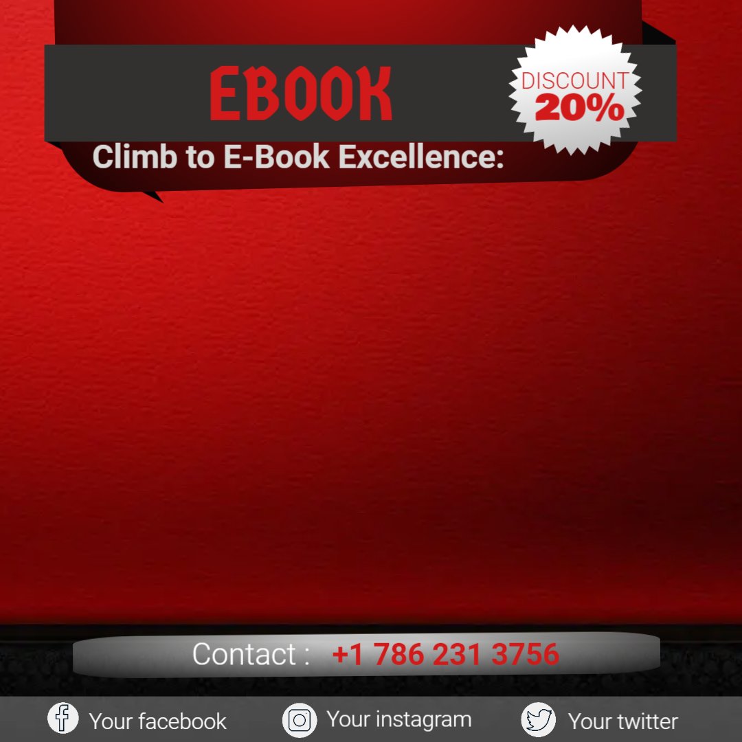 Climb to E-Book Excellence: Unleash Your Publishing Potential! 
publishingspot.com/product-page/e… 
#EBOOK #EBOOKFORMATING #EBOOKPUBLISHING