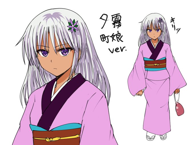 夕霧外伝での潜入捜査時の衣装デザインになります。今日も頑張った。おやすみなさい💤