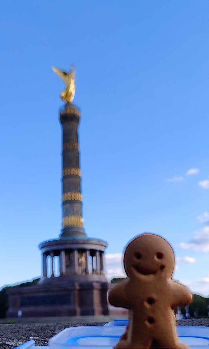 Der heutige Lebkuchenmann hat bissel Sightseeing gemacht und sich im Tiergarten rumjetrieben.