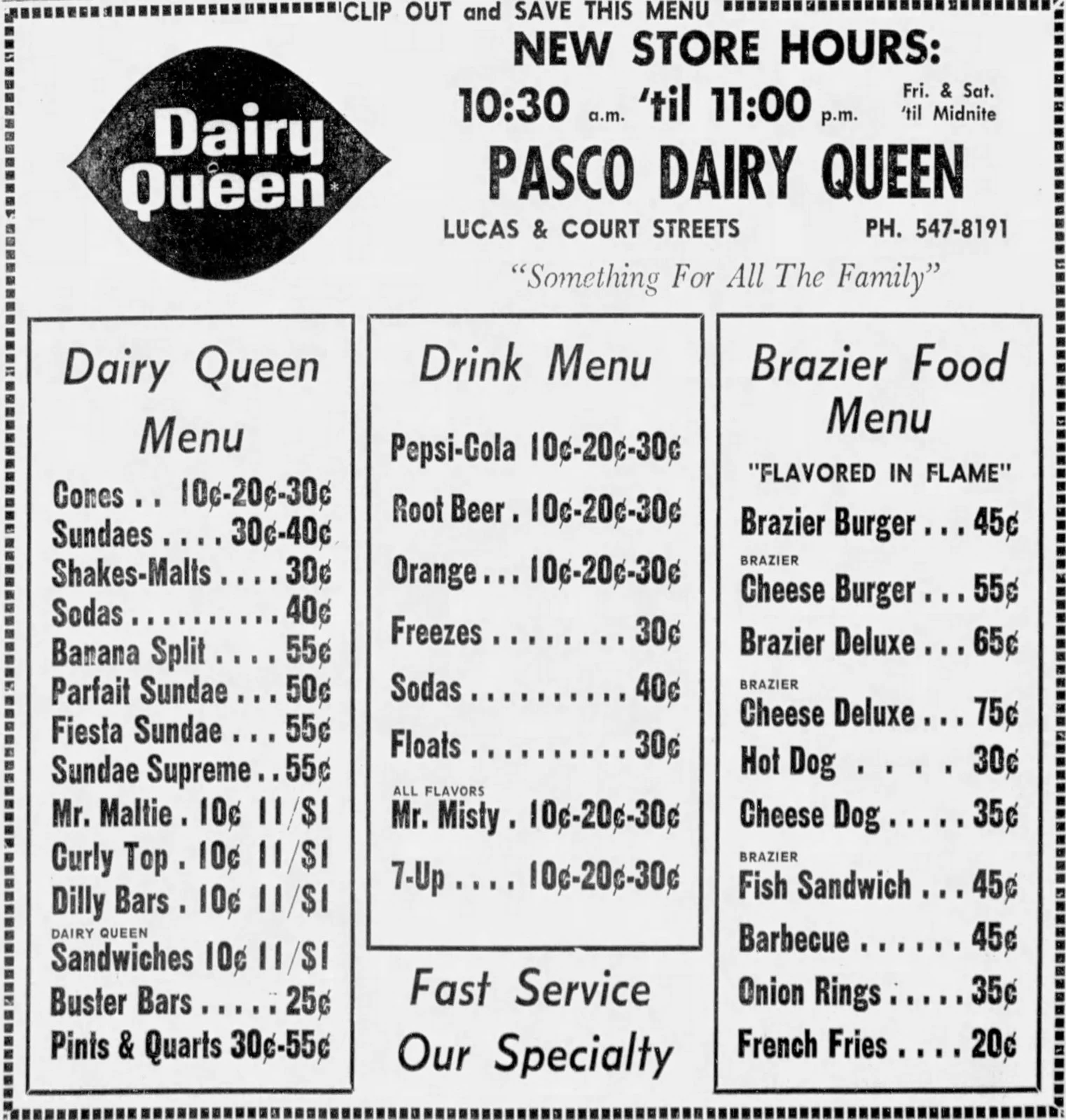 Banana Split  Dairy Queen® Menu