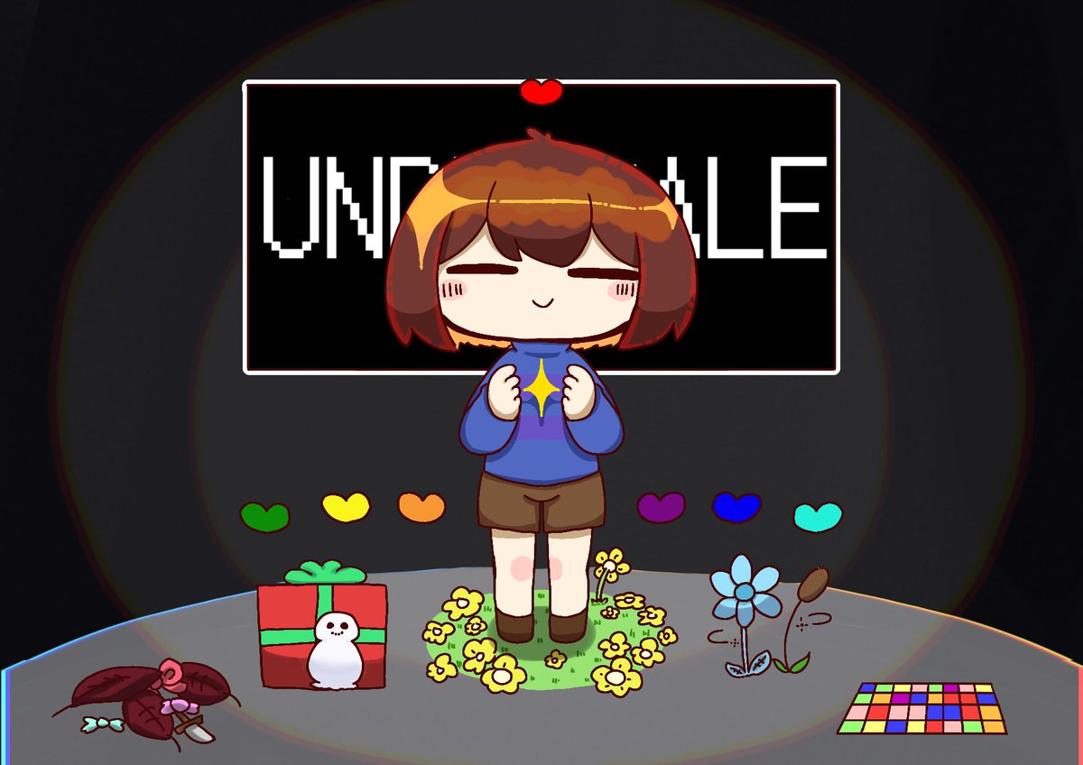 yumizuUT's tweet photo. #Undertale8周年
#Undertale八周年記念イラスト https://t.co/8pcERAqdN4