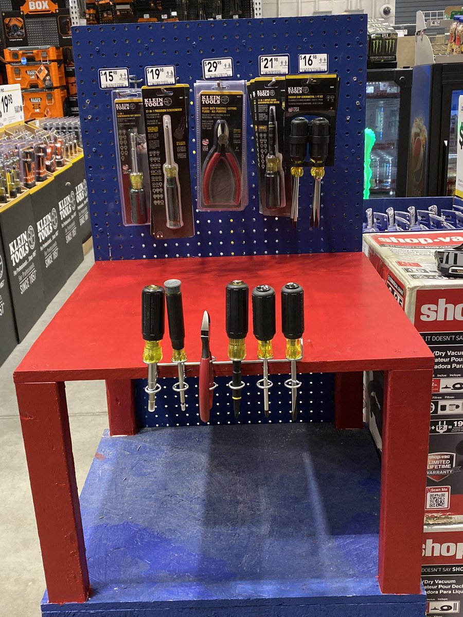 Come try out the new Klein tools at Lowe’s 2244!! See why Klein tools leads the industry in electrical tools. <a href="/DCT0813MD/">Dante Thomas</a> <a href="/GibbyRocks10/">Chris Gibson</a> <a href="/IamBrianMacek/">Brian Macek</a> <a href="/BenitoKomadina/">Benito.Komadina@Lowes</a> <a href="/J_AlexanderRFM/">Jason Alexander</a> <a href="/BubaR9/">Buba</a> <a href="/BlueBoxR1/">@BlueBoxR1</a> <a href="/Roni91323685/">Veronica</a> <a href="/mayaxlowes813/">Maya Carter</a> <a href="/KeithRedmiles/">Keith Redmiles</a>