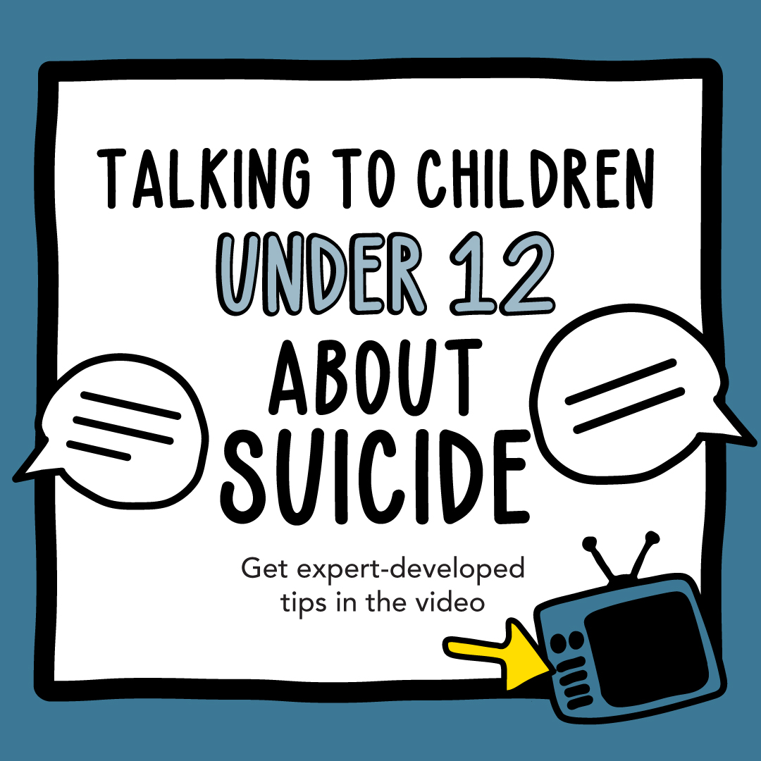 The Kids Mental Health Foundation (@kidsmhf) on Twitter photo Today we are sharing how to talk to children under 12 about suicide. Our executive clinical director, Dr. <a href="/ArianaHoet/">Ariana Hoet, PhD</a> speaks with Dr. <a href="/JohnAckerman78/">John Ackerman</a>, Clinical Psychologist at The Center for Suicide Prevention & Research.bit.ly/3PctQQC Today we are sharing how to talk to children under 12 about suicide. Our executive clinical director, Dr. <a href="/ArianaHoet/">Ariana Hoet, PhD</a> speaks with Dr. <a href="/JohnAckerman78/">John Ackerman</a>, Clinical Psychologist at The Center for Suicide Prevention & Research.bit.ly/3PctQQC
