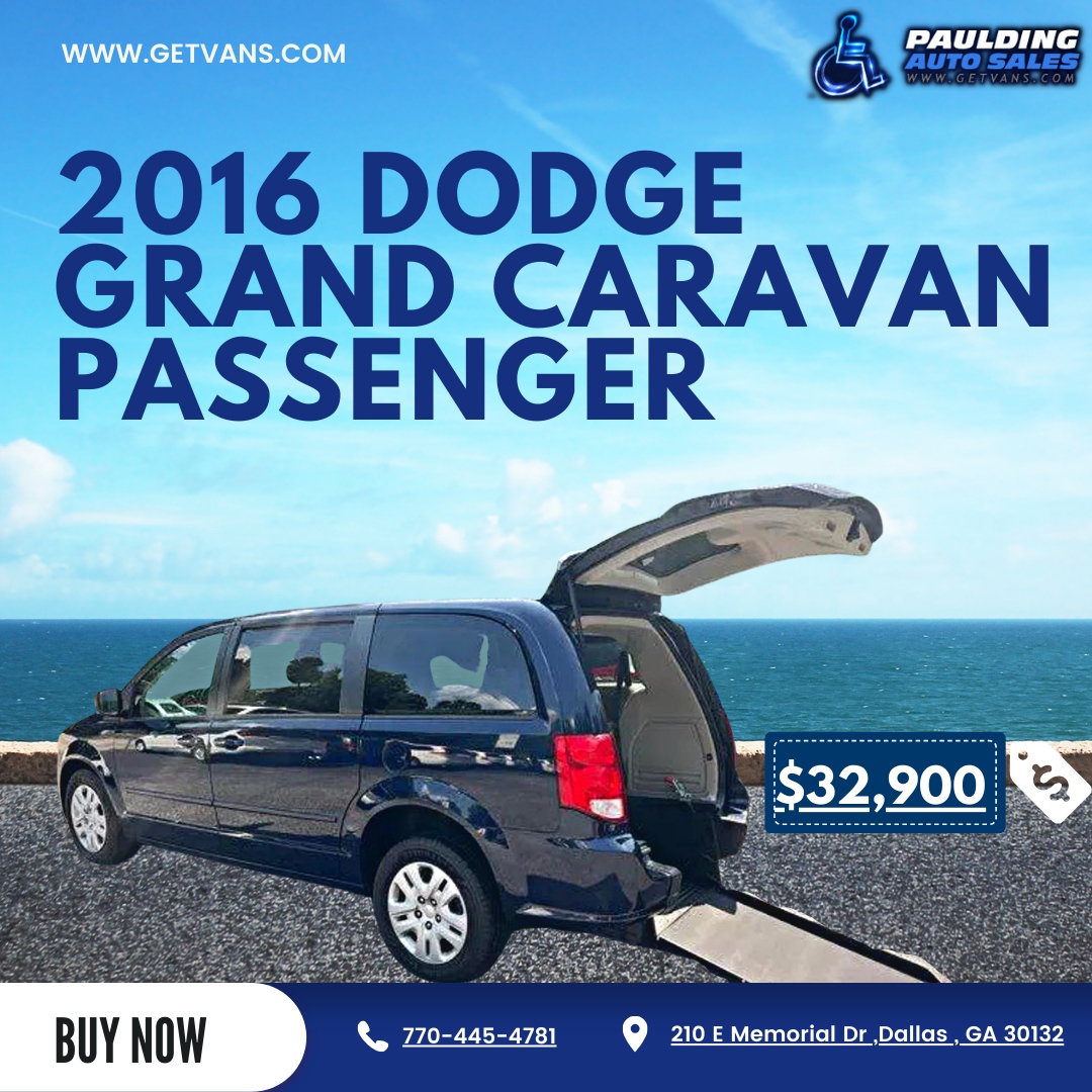 Pauldingautos's tweet image. 2016 DODGE GRAND CARAVAN PASSENGER: Everything You Need to Transport a Wheelchair in Style ♿️

Contact Paulding Auto Sales today to learn more about wheelchair-accessible vans.

📞 770-445-4781
🌐 getvans.com

#PauldingAutoSales #DodgeGrandCaravan #PassengerVan