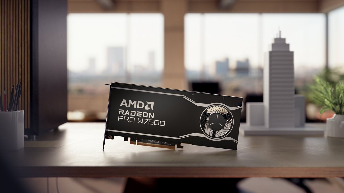 “AMD’s Radeon PRO W7500 and W7600 are perfect for architects with a great price point for a mid-range graphics card.'

Read more about Radeon PRO Workstation Graphic Cards in this SIGGRAPH recap from Architosh: bit.ly/3LpoIXY