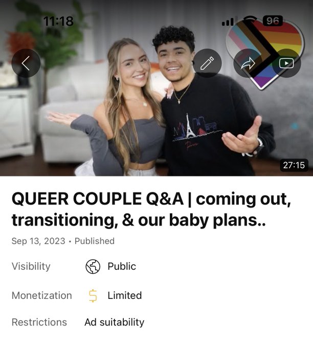 My video was WRONGFULLY demonetized got Inappropriate language in the title&hellip; I AM QUEER so why can I