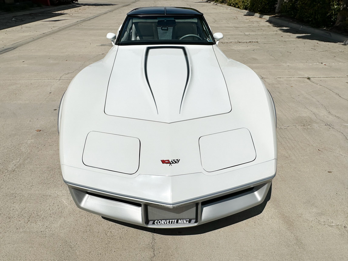 1982 WHITE/CHARCOAL CORVETTE COUPE
Time Capsule! - 6,700 miles  
NCRS Top Flight Award winner! $39,900 obo
(714) 630-0700
#Corvette #c3 #ncrshopping #topflight #carsforsale #v8power