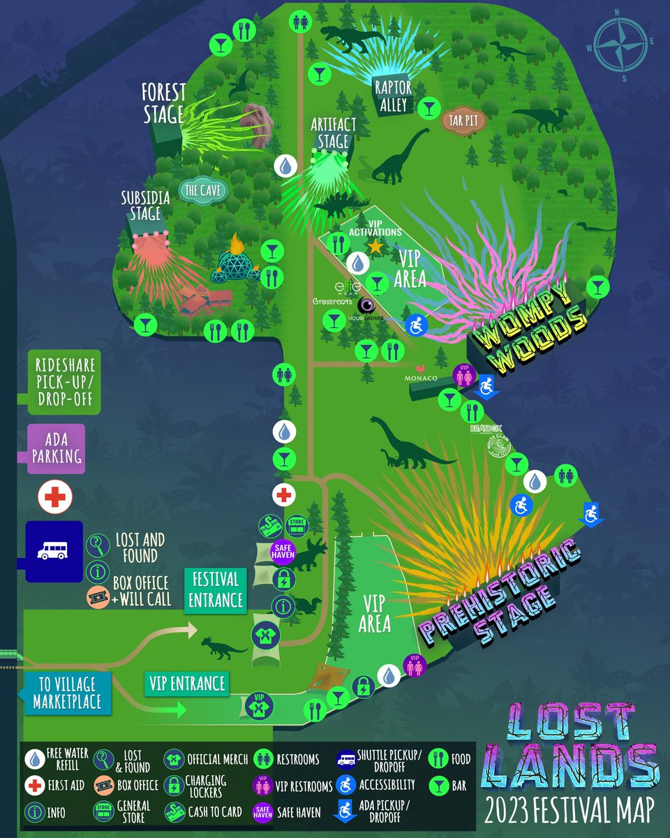 Lost Lands map 