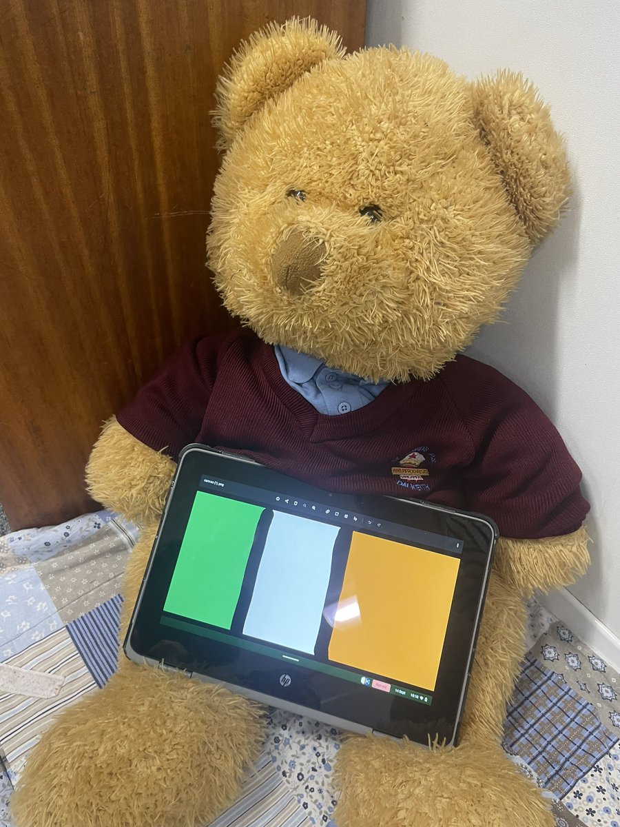 MissLunn4's tweet photo. Today we celebrated all the nationalities within primary 6! Danny, our class bear, enjoyed sharing more about his nationality and Irish culture! @stdavidsPS_ELC https://t.co/AiBxIs2NjL