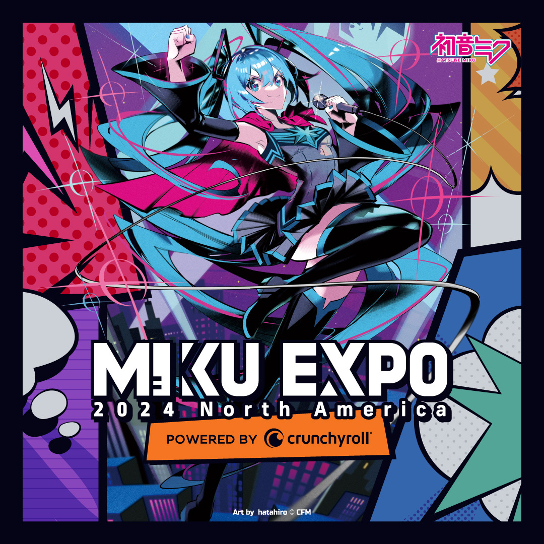 crunchyroll_la's tweet photo. ¡Nadie se queda fuera de la gran fiesta de Miku! 💙✨ 

Prepárate para la gran Preventa General disponible para todo Latinoamérica el próximo: 
-Lunes 18 de septiembre a las 7AM (hora del pacífico)  
-Código: CRUNCHYROLL

🎟️https://t.co/oXzTp3E85g https://t.co/sL0T5qklbQ
