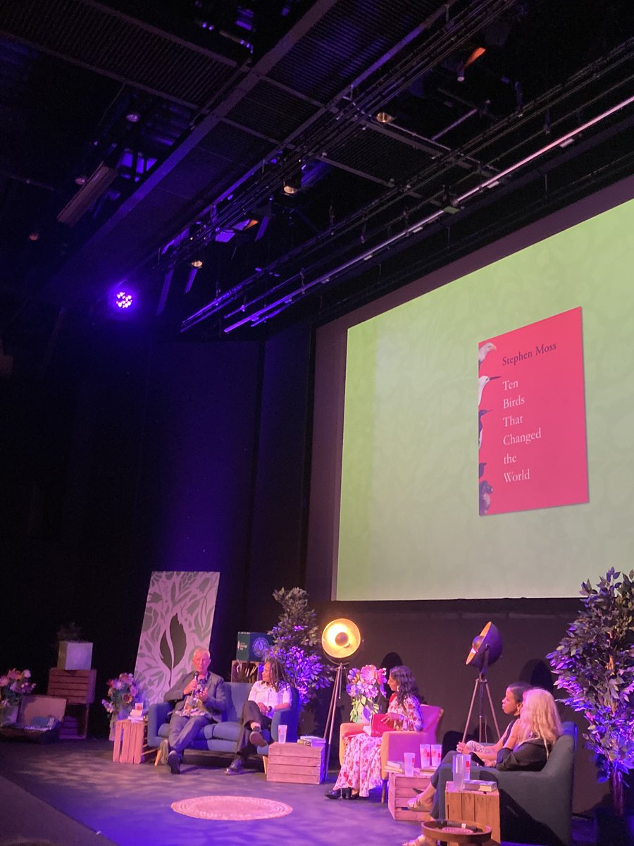 Wonderful to see the fantastic shortlistees for <a href="/wainwrightprize/">The Wainwright Prizes</a> @ejbpoetry <a href="/passingplace/">Dr. Amanda Thomson</a> and <a href="/StephenMoss_TV/">Stephen Moss</a> talking earlier chaired by <a href="/jurassicg1rl/">Dr Anjana Khatwa</a> and to see <a href="/AmyJaneBeer/">Dr Amy-Jane Beer (now posting on Bluesky)</a>’s fabulous ode to rivers &amp; water #TheFlow win!