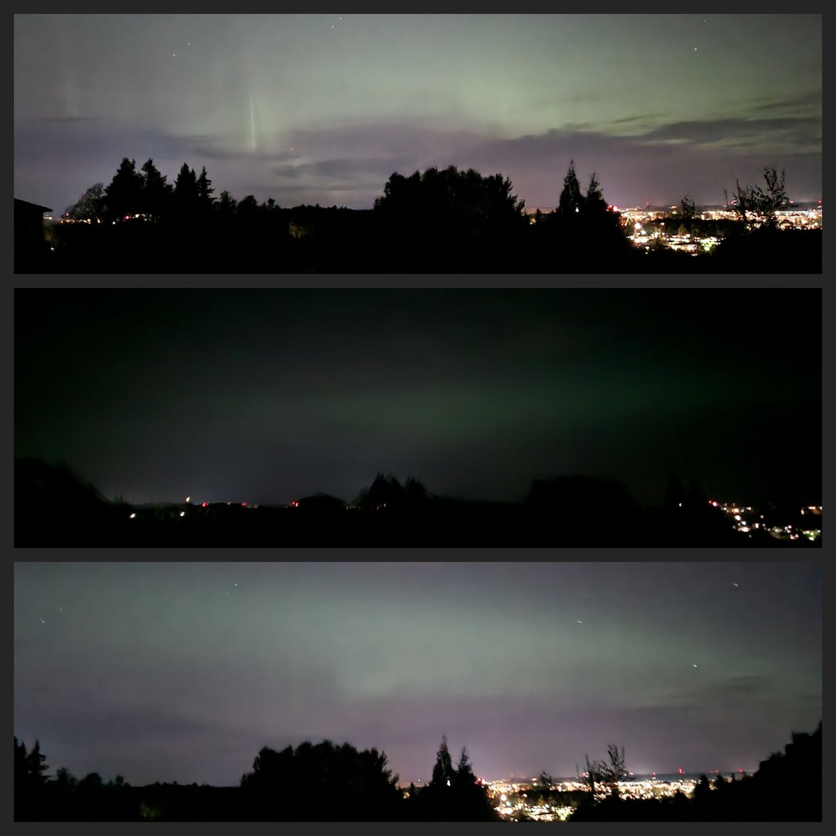 Is that the first #Auroraborealis of the season? 💚