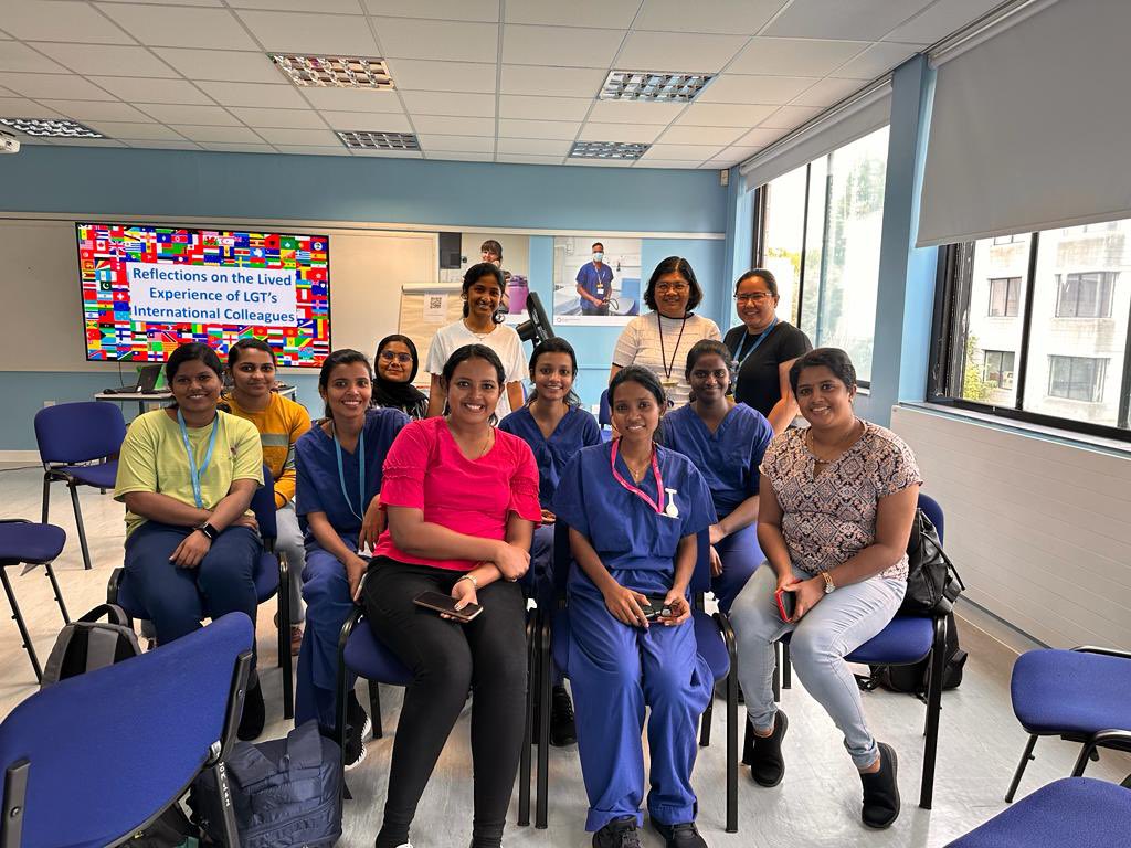 A successful event for the International Staff Day in Lewisham and Greenwich NHS trust Tuesday 12 September 2023, facilitated by the wellbeing team. <a href="/LG_NHS/">Lewisham and Greenwich NHS Trust</a> @lgtwellbeing @KeizerHot