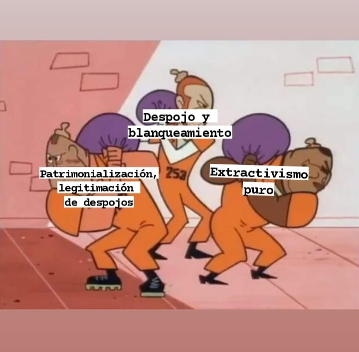 CesarMetlab's tweet photo. La narrativa es clara: fantasía para esconder los negocios.
Conceptos "novedosos" para maquillar el despojo.
Por eso hacemos memes. Le damos pelea a sus mentiras.
#Metlab https://t.co/kOweUMfGcF