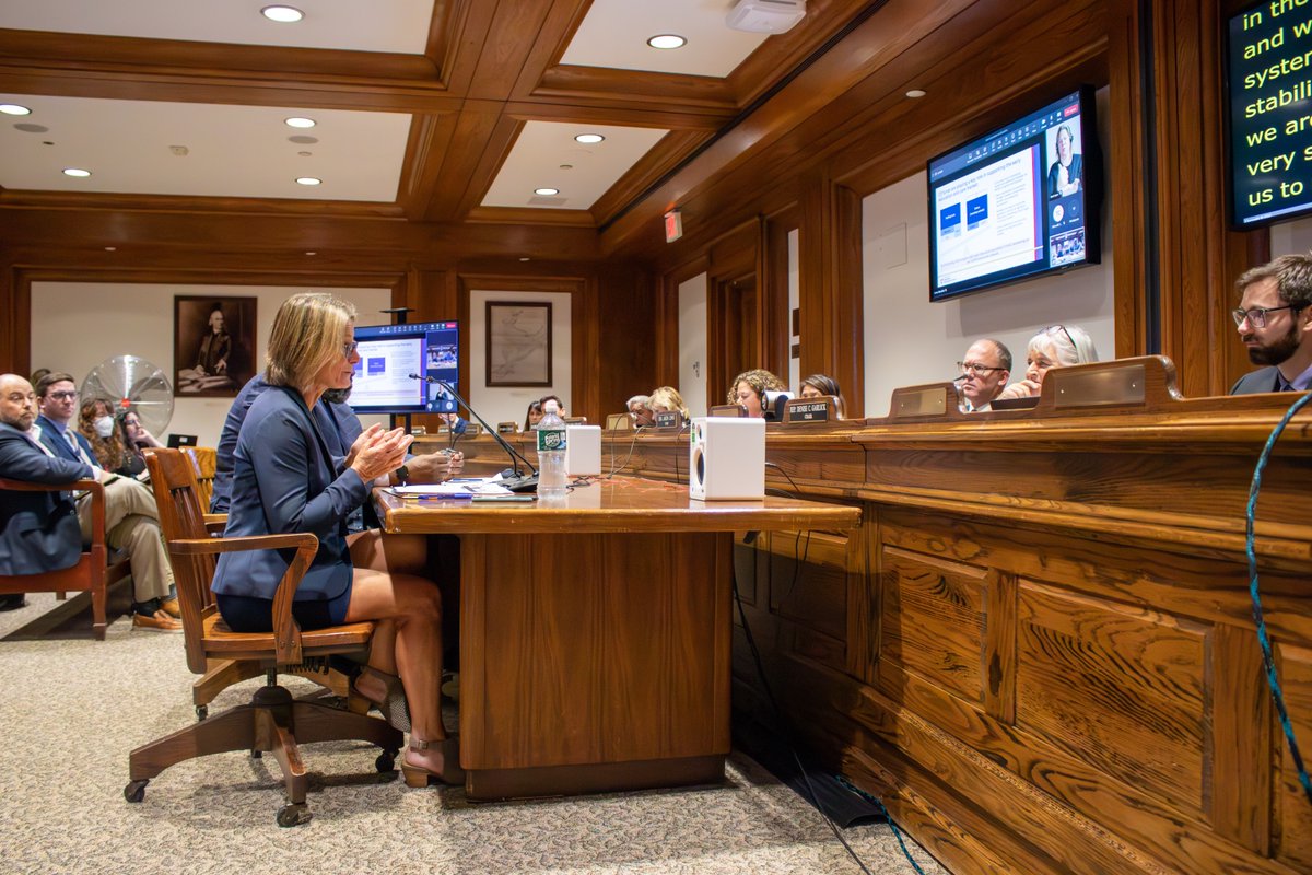 MassEarlyEdCare's tweet photo. Com. Kershaw testified today before the Joint Committee on Education's Informational Hearing w/ @MassEducation &amp; partners on efforts underway that are stabilizing and healing early education &amp; care - and moving the system towards transforming to equity &amp; access for all families. https://t.co/2OuPFRjxT2
