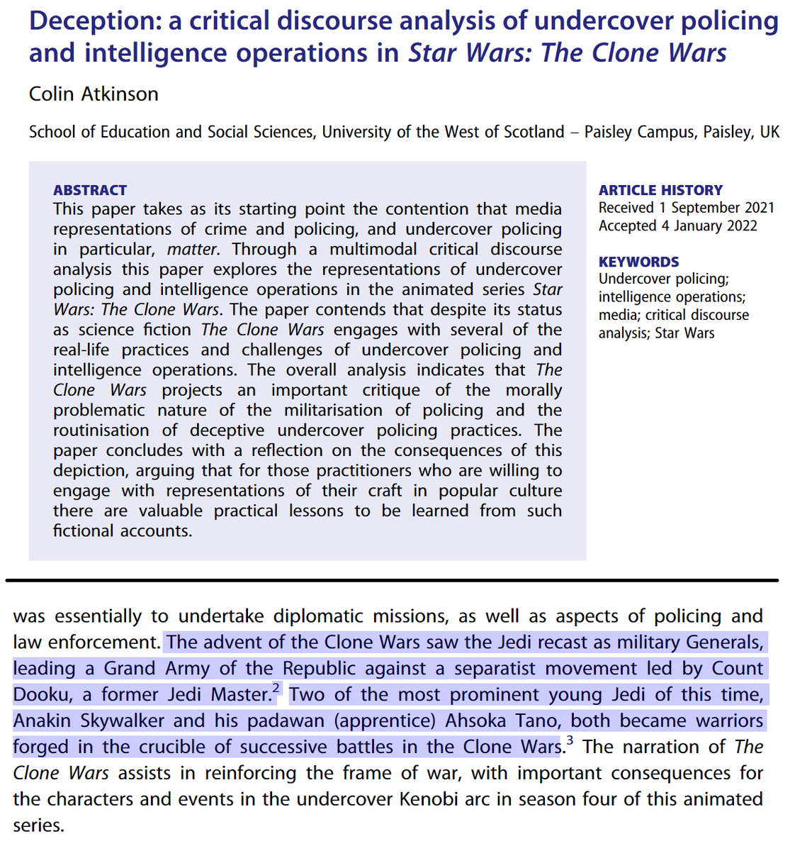 DrColinAtkinson's tweet image. Any old excuse to trot out my favourite thing. 

media.giphy.com/media/v1.Y2lkP…

@ahsokaofficial @starwars @PICTJournal @RealizeResist
#Ahsoka #Anakin #TheCloneWars