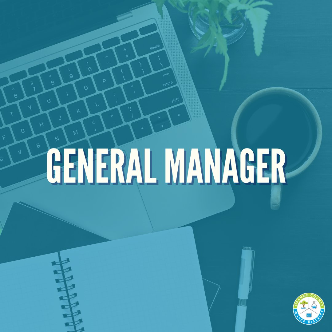 ocwaterdistrict's tweet image. We’re hiring! Visit ocwd.com/careers to view positions and apply. 💼General Manager 📷Plant Operator I, II, III (nights) 📷Natural Resources Intern 🦆