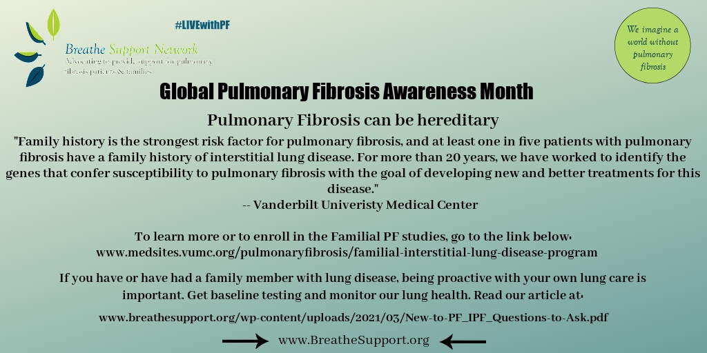 BreatheWithPF's tweet photo. If you have trouble reading this or any other of our GPFAM posts, go to our website at https://t.co/MDdtkNL2Yg to view them in a larger size.
#LIVEwithPF
#CUREforPF
#BREATHE
#pulmonaryfibrosis
#progressivepulmonaryfibrosis
#GPFAM
#PFAM
#BreatheSupport
#BreatheSupportNetwork https://t.co/qTRSqFqJRe