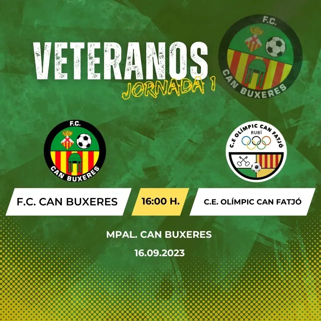 FCcanbuxeres's tweet photo. Vuelve la liga!!!
Amateur A, Amateur B y los veteranos dan el pistoletazo de salida a las competencias.
Mucha suerte para todos!!! 
#VuelveLaLiga #AmateurA #AmateurB #VeteranosCanbu #SentimientoCanbu #JuegaEnVerde #FcCanBuxeres 
⚽🧡💚 https://t.co/UgbwpRyXmb