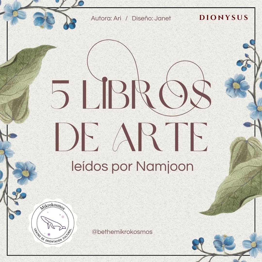 bethemikrokosmo's tweet photo. ¿Buscas recomendaciones literarias? 🌿🐨
Ari nos trae estas hermosas recomendaciones literarias de arte ¿Por cuál empezarás? ☄️
(Hilo)
#connectbts #lahistoriadelarte #worksonpaper #believingisseeing #koreanartfrom1953 #books #kimnamjoon #bts https://t.co/EPfmrw8Bhf