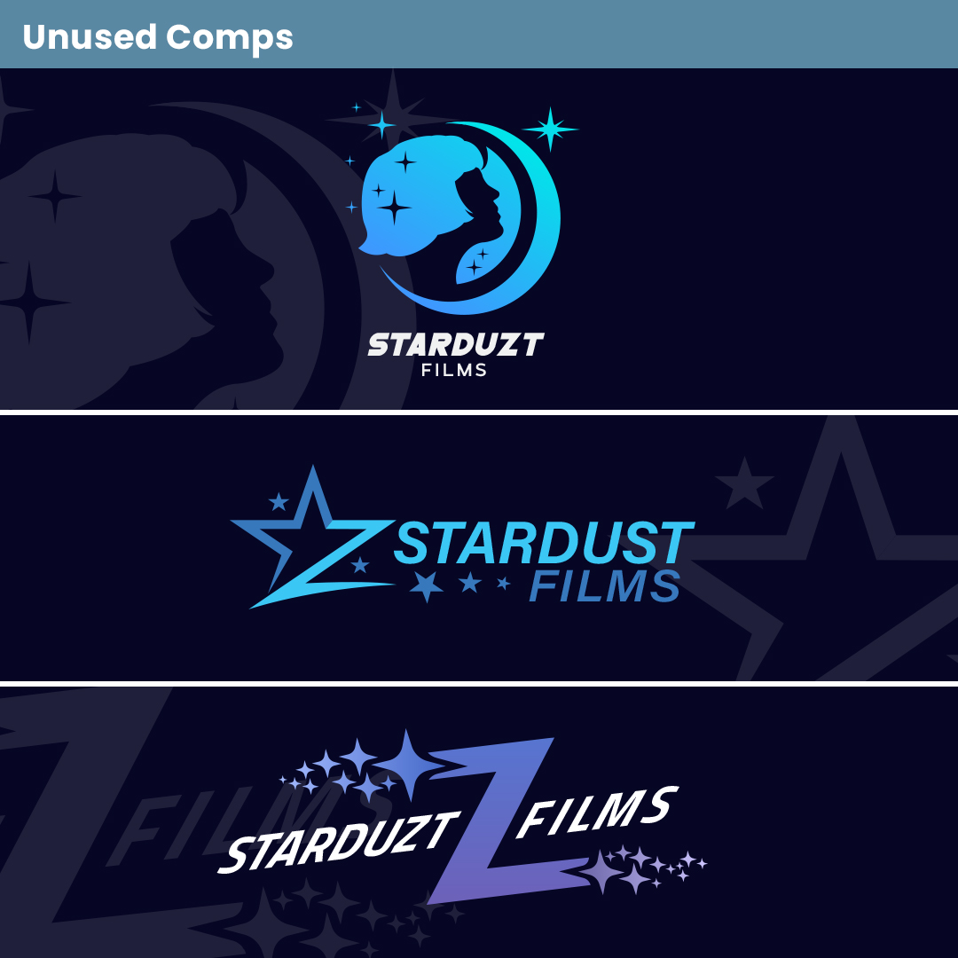 HeartlyCreate's tweet photo. Connecting us to the stars ✨ See the logo and additional comps we created for the company, Starduzt Studio! #HeartlyCreations https://t.co/AcbtCGnIPe
