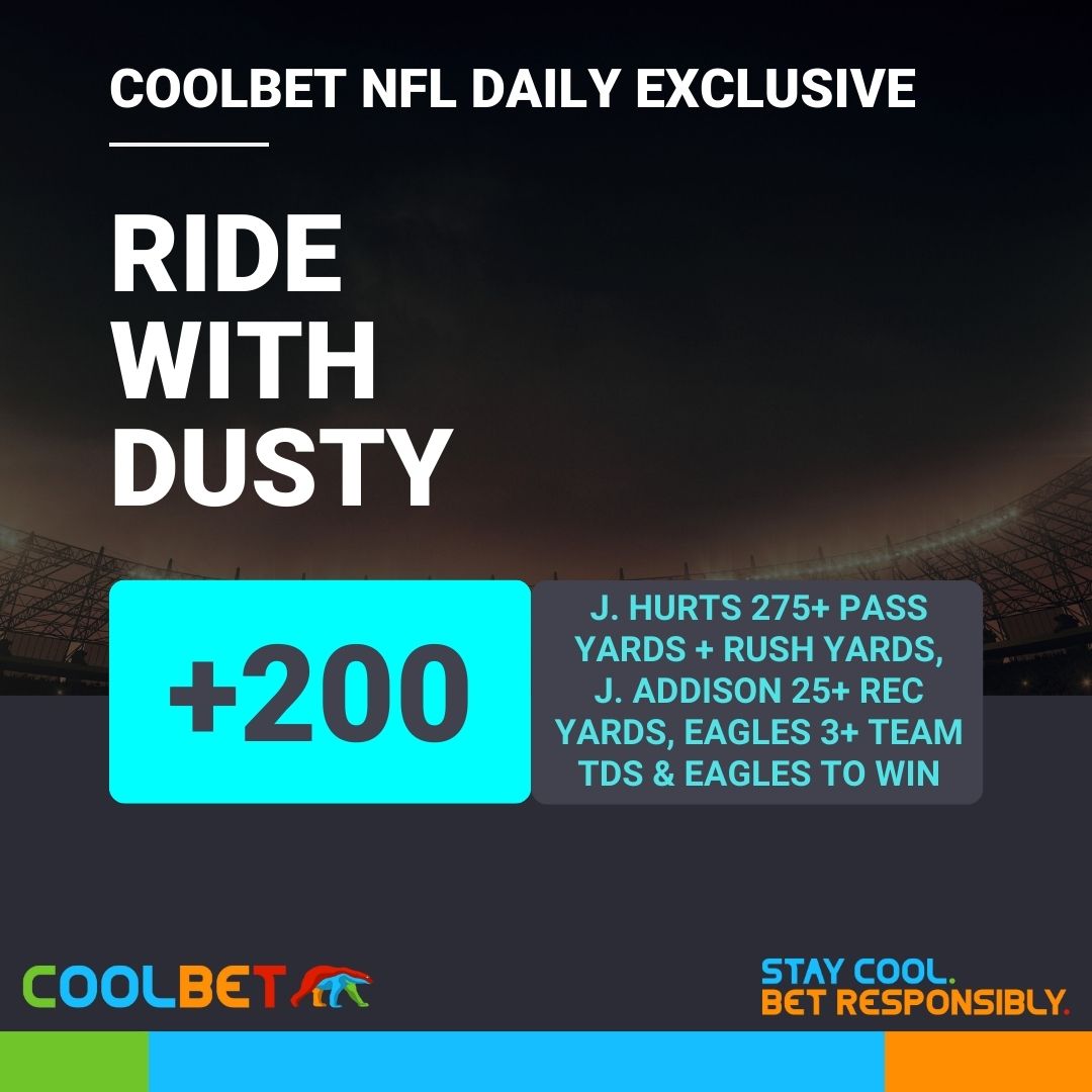 CoolbetCanada's tweet photo. THURSDAY'S COOLBET #TNF PARTNER EXCLUSIVES!
If you haven't already there's still time to ride with @nielsonTSN1260 and @hustlerama tonight on their primetime parlays.
Check out these great Exclusives and more right here:
https://t.co/slnlq2OCSk https://t.co/7matZIBxpx