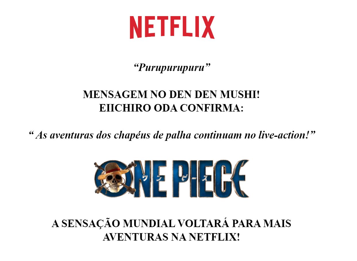 One Piece: Netflix confirma 2ª temporada da série após sucesso