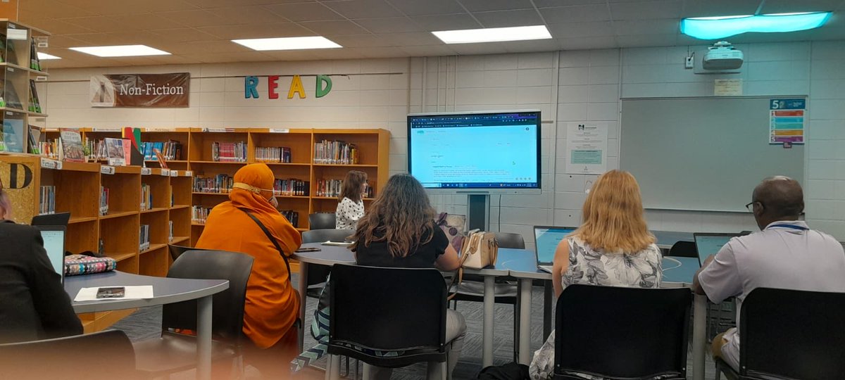 irina_mcgrath's tweet photo. Teachers at ⁦@NewcomerAcademy⁩ are learning about ⁦@DiffitApp⁩ and it’s excellent features to support #MLLs #ELs #NewcomerStudents at various grade levels. ⁦@michelleshory⁩ ⁦ https://t.co/cqIFlvvth1