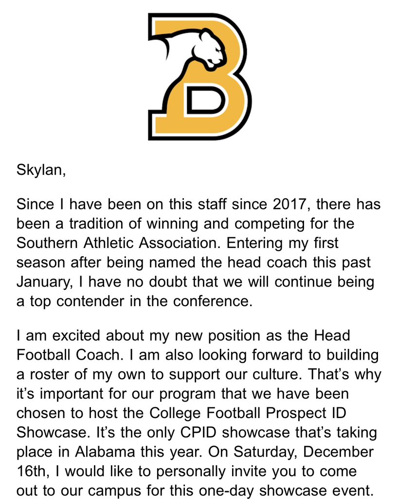 holstick_skylan's tweet photo. Thanks for the invite @BSCFootball @CoachColucci https://t.co/RpGvDNZRaz