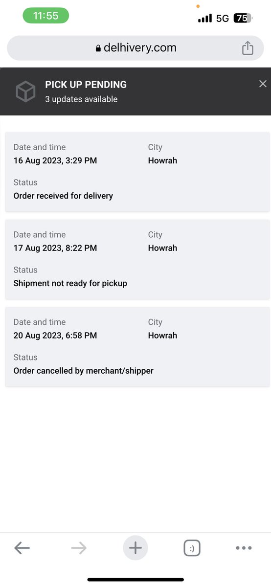 10 -20 baar call krke customer care se baat kar chuka hu 1 mahina ho gya abhi tak refund nhi aaya har baar bus juth hi bola gya h 2-3 din me aa jaega refund esa @khadimsindia thodi bhi sham bachi hoto kar dena refund .
.
.
.
@jagograhakjago @ConsumerReports @nch1915