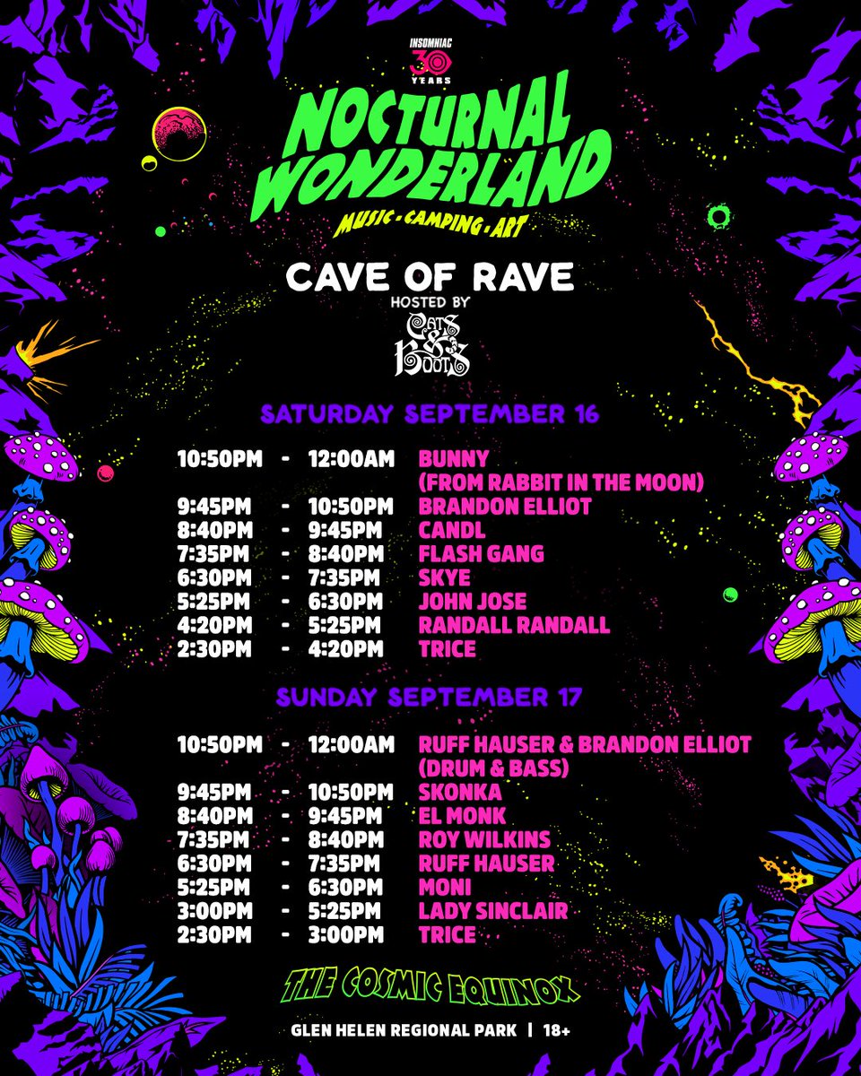 Playing <a href="/NocturnalWland/">Nocturnal Wonderland</a> this SATURDAY 🥳🎶

<a href="/CatsAndBootsLA/">Cats & Boots Records</a>