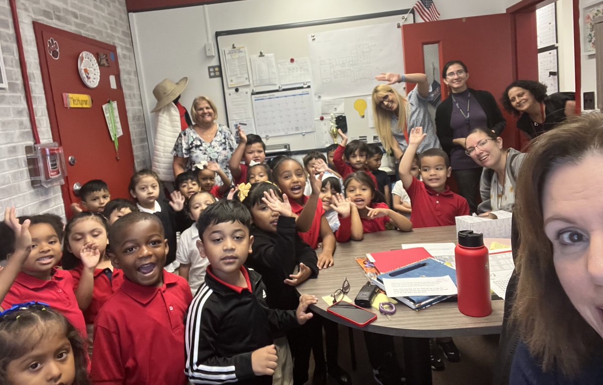 Nothing better than a visit from our <a href="/WeemsWildcats/">Weems Elementary School</a> preschool students to start the day!