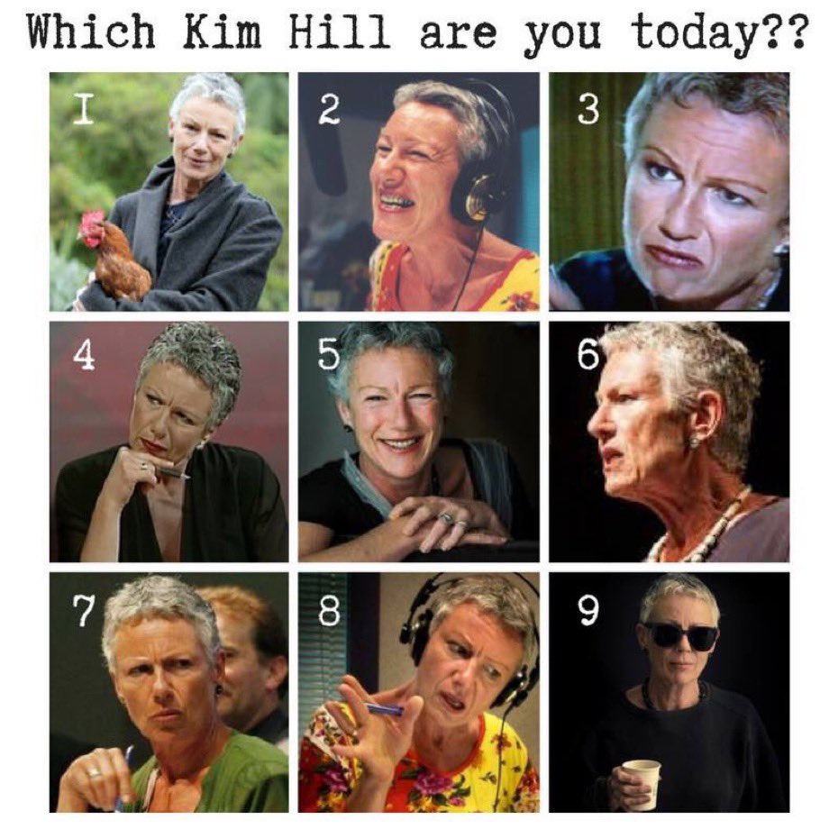 Well in light of Kim Hill’s big news, I’d say I’m obliged to share this again!