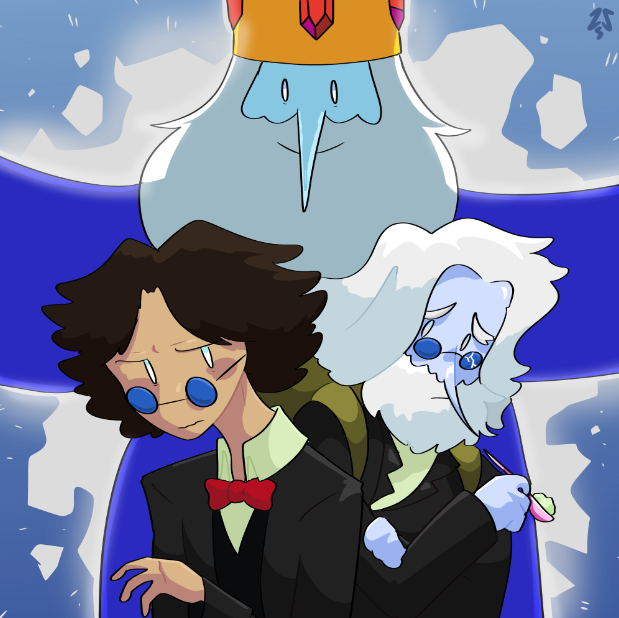 ❄️Este loco es mi nueva personalidad 

#adventuretime #SimonPetrikov #horadeaventura #fanart #digitalart #art #iceking #reyhelado #artedigital