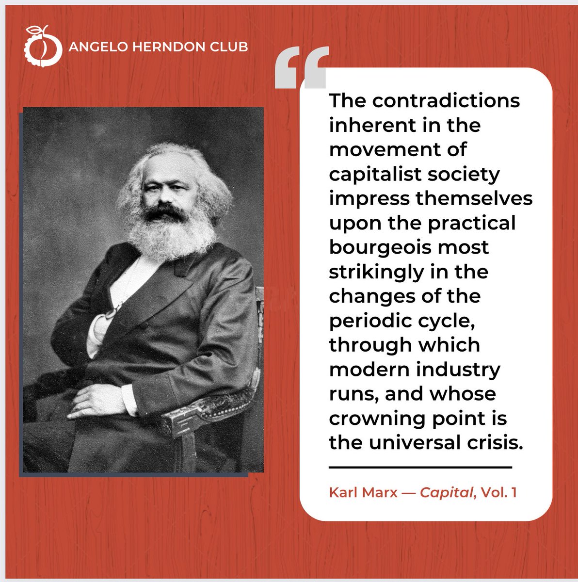 GeorgiaCPUSA's tweet photo. On this day in 1867, Karl Marx published the first volume of his magnum opus—Capital. Since its release, it has informed untold millions of workers and oppressed peoples around the world in their struggles against capitalism. https://t.co/xTHhVwGudA