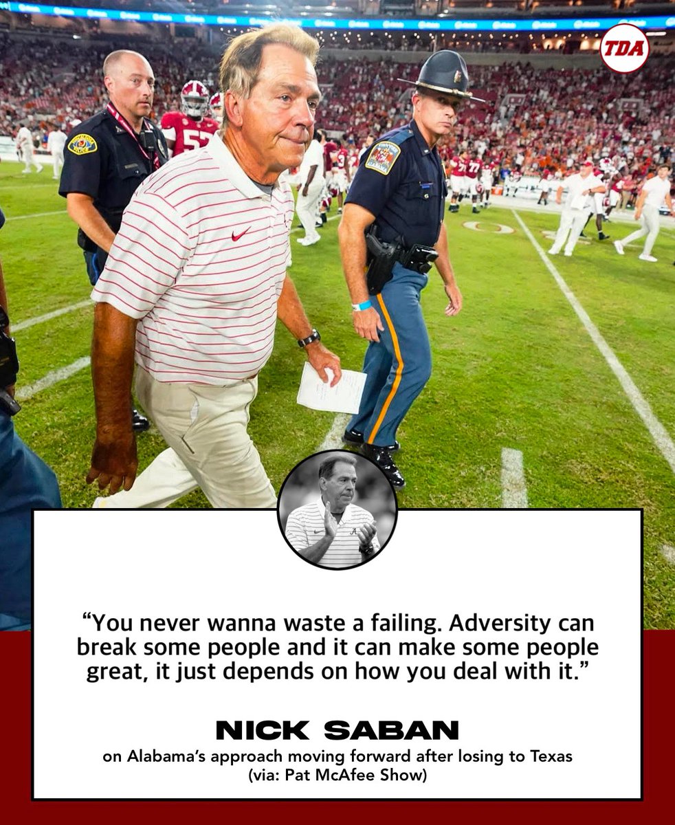 TDAlabamaMag's tweet photo. A good campaign slogan to by for the rest of the 2023 season.

Via: @PatMcAfeeShow https://t.co/uj5p20o2Rt
