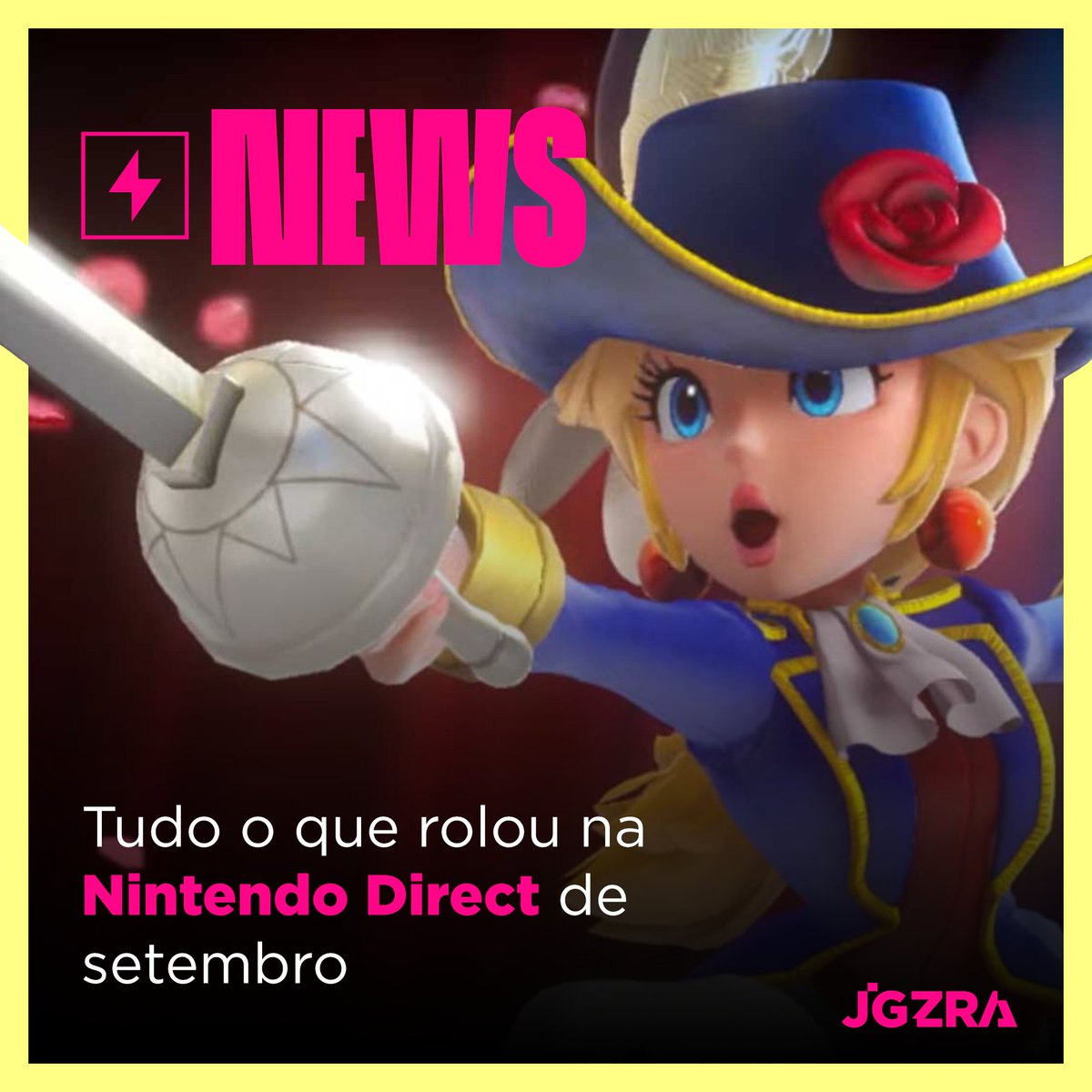 Setembro chegou e com ele uma nova Nintendo Direct. A transmissão contou com uma porção de jogos que serão lançados no final desse ano e no início de 2024, como Mario vs. Donkey Kong, Princess Peach: Showtime! e Luigi’s Mansion 2: HD.

Saiba mais: bit.ly/3EGiPCk